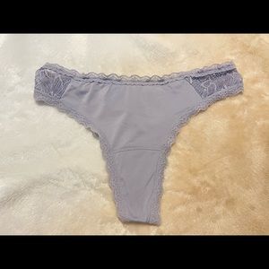 Gilly Hicks by Hollister XS Lavender Laced Thong